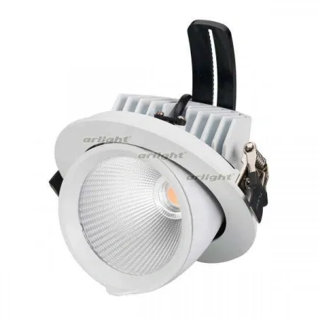 ARLIGHT Светильник LTD-EXPLORER-R130-20W Day4000 (WH, 38 deg) (Arlight, IP20 Металл, 3 года)