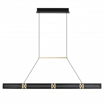 7083/20L L-VISION ODL25 281 Подвесной светильник черный/золото/ металл/акрил IP20 LED 20W 3000K 220V MESH