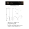 Светильник подвесной Aployt  APL.328.16.09 Aployt
