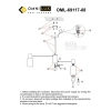 Люстра потолочная Omnilux  OML-69117-08 Omnilux