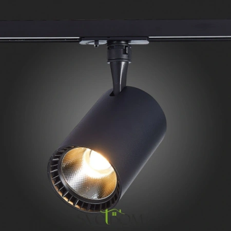 ST351.446.20.36 Св-к трек. Черный LED 1*20W 4000K 1 800Lm Ra?90 36° IP20 L118xW78xH174 100-240V Однофазная трековая система ST LUCE