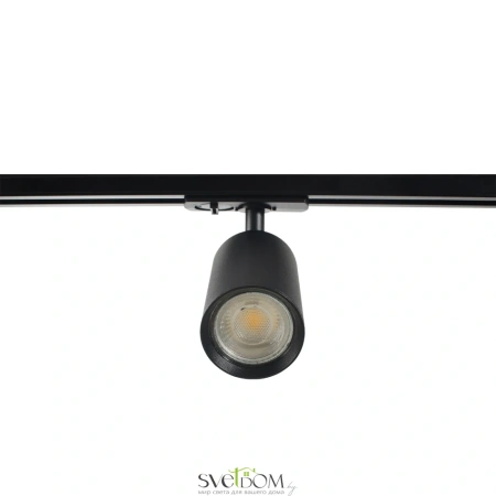 Трековый светильник Crystal Lux CLT 0.31 018 BL черный 1409/062 Crystal Lux