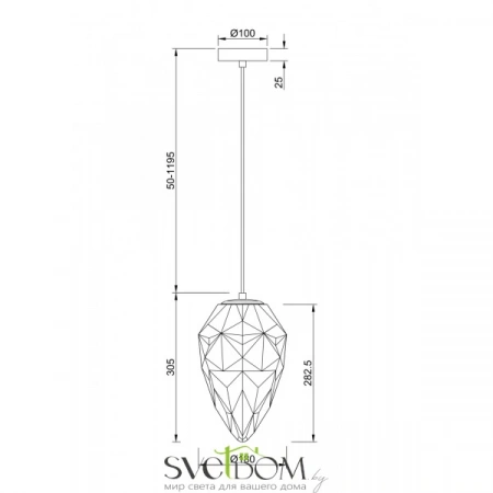 Светильники Maytoni P052PL-01BL от Магазина Svetdom.by
