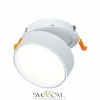 ST651.548.14 Встраиваемый поворотный светильник Белый LED 1*14W 4000K 1 100Lm Ra>90 120° IP20 D105xH Встраиваемые светильники ST LUCE