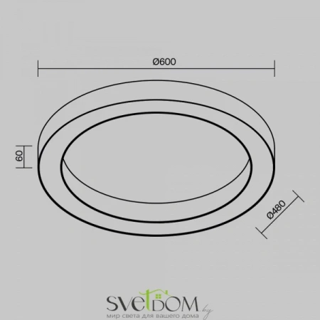 Потолочные светильники Maytoni C093CL-45W4K-W от Магазина Svetdom.by