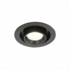 ST702.348.12 Св-к встр. Черный LED 1*12W 4000K 900Lm Ra80 24° IP20 D90xH92 180-240V Встраиваемые светильники ST LUCE