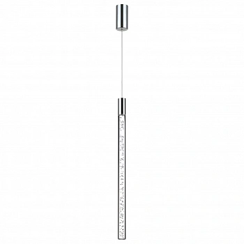 4370/5L HIGHTECH ODL23 145 хром полированный/акрил с пузырьками Подвесной св-к IP20 LED 4W 200Лм 3000K SPARKY