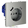 Розетка с USB, A+C Voltum S70 VLS040505  Voltum VLS040505