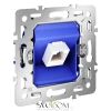 Розетка компьютерная Voltum S70 VLS0601M Voltum VLS0601M