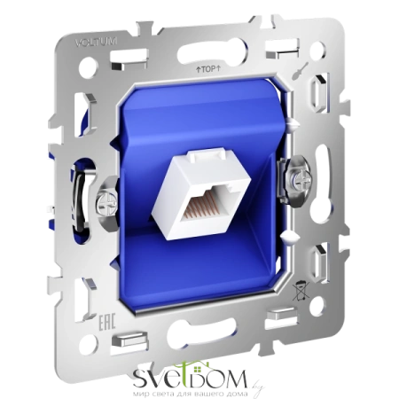 Розетка компьютерная Voltum S70 VLS0601M Voltum VLS0601M