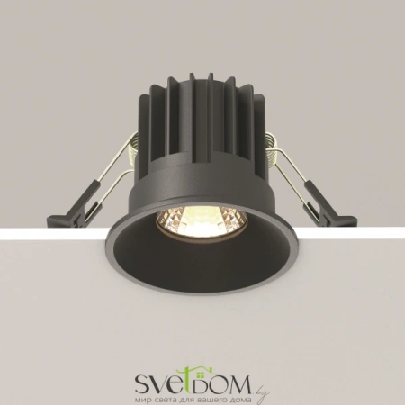 Встраиваемые светильники Maytoni DL058-7W3K-B от Магазина Svetdom.by