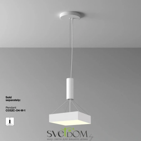 Потолочные светильники Maytoni C032CL-36W3K-SQ-W от Магазина Svetdom.by