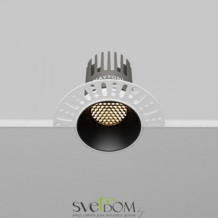 Встраиваемые светильники Maytoni DL119-10W-3K-TRS-B от Магазина Svetdom.by