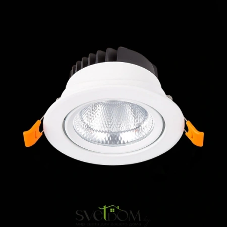 ST211.548.10.36 Св-к встр. Белый LED 1*10W 4000K 750Lm Ra80 36° IP20 D109xH65 220-240V Встраиваемые светильники ST LUCE