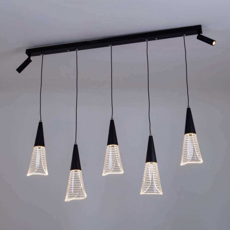 Подвесные светильники LED4U L7105-7 BK от Магазина Svetdom.by