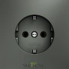 Розетки электрические с заземлением Voltum S70 VLS040106  Voltum VLS040106