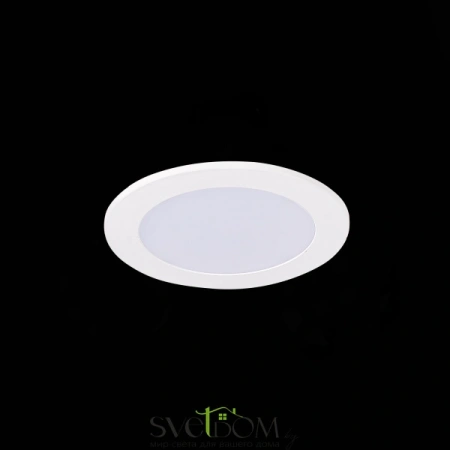 ST212.508.05 Св-к встр. Белый LED 1*5W 3000K/4000K/6000K 375Lm Ra80 110° IP20 D92xH30 220-240V Встраиваемые светильники ST LUCE