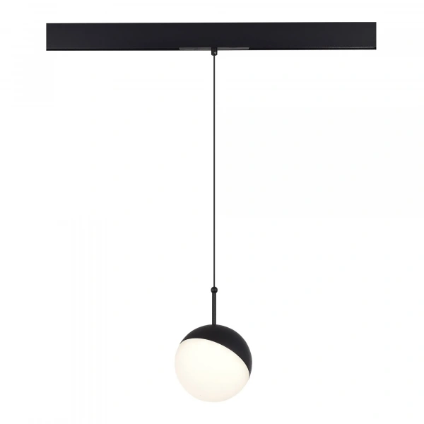 ST681.446.07 Магнитный трековый светильник Черный LED 1*7W 4000K Lm Ra90 120° IP20 D100xH- 48V SKYLINE 48