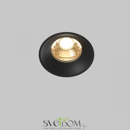 Встраиваемые светильники Maytoni DL058-12W2.7K-TRS-B от Магазина Svetdom.by