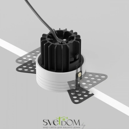 Встраиваемые светильники Maytoni DL058-7W4K-TRS-B от Магазина Svetdom.by