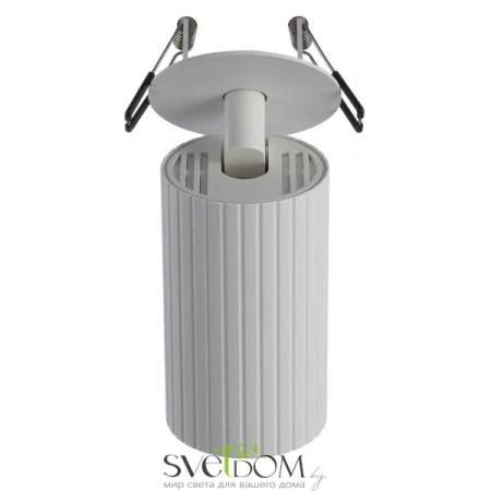 CITILUX CL512D10R AXEL Белый Рифл. Св-к Спот Встраиваемый CITILUX