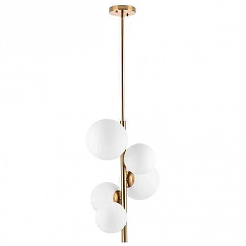 Lightstar 815053 Люстра CROCO 5х40W E14 ЛАТУНЬ