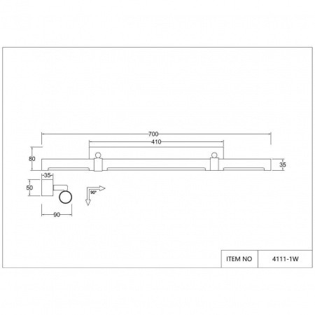 Настенные светильники 4111-1W Favourite | Svetdom.by