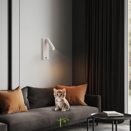 Citilux Декарт CL704430 LED USB Светильник с выключателем Белый CITILUX