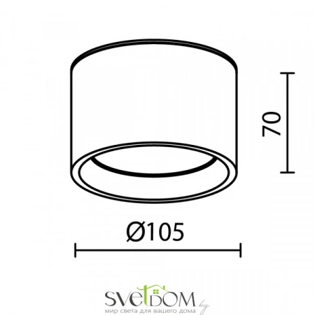 Потолочные светильники Maytoni C090CL-10W3K-W от Магазина Svetdom.by