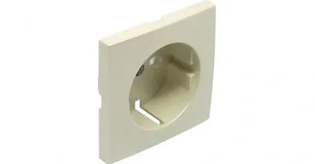 Лицевая панель для розетки 2к+з с защитными шторками Logus90 Efapel 90632 TPE