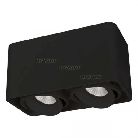 ARLIGHT Светильник SP-CUBUS-S195x100-2х8W Day4000 (BK, 45 deg, 230V) (Arlight, IP20 Металл, 3 года)