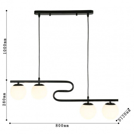 Люстры подвесные4036-4P Favourite | Svetdom.by