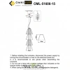 Подвесные светильники Omnilux OML-51606-15 от Магазина Svetdom.by
