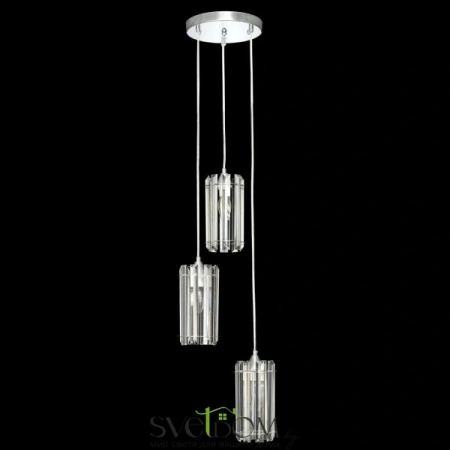Citilux Джейн CL306031 Хрустальный подвесной светильник Хром CITILUX