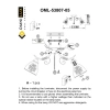 Люстра потолочная Omnilux  OML-53807-05 Omnilux