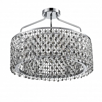 8244/6C CLASSI LN25 150 хром, металл/хрусталь Люстра потолочная E14 6*40W 220V LAYLA