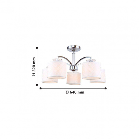 Люстры потолочные2199-5U Favourite | Svetdom.by