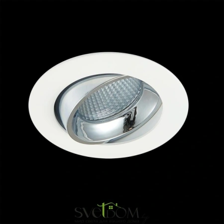 Citilux Альфа CLD001NW1 LED Встраиваемый светильник Белый Хром CITILUX