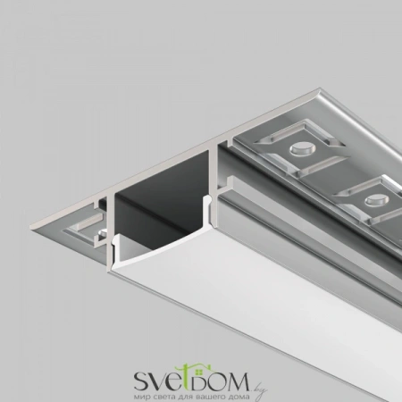 Алюминиевый профиль скрытого монтажа 61x14 ALM-6114-S-2M