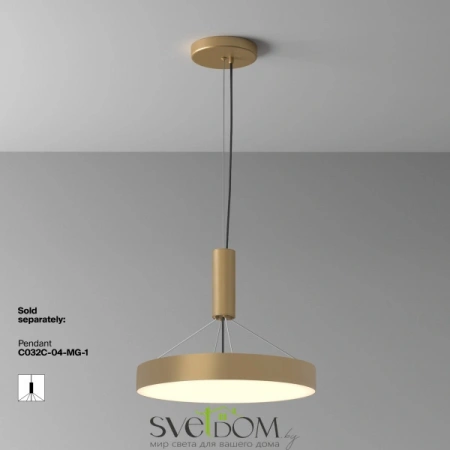 Потолочные светильники Maytoni C032CL-45W3K-RD-MG от Магазина Svetdom.by