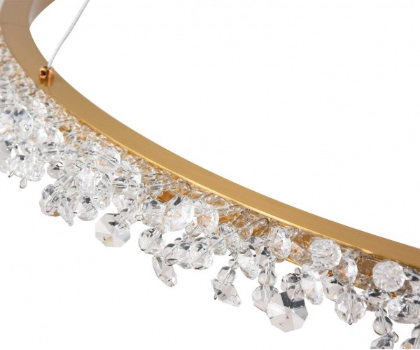 08454-80,36 Подвес ЛаураЛюкс латунь d80 h150 Led 49W (3000K)