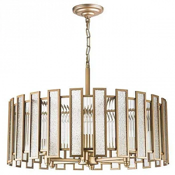 Lightstar 712062 Люстра AGAVE 6х40W E27 ШАМПАНЬ/ПРОЗРАЧНЫЙ