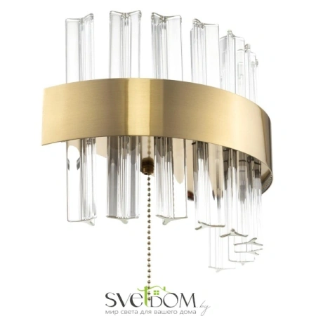 Citilux Рианна CL337313 LED Бра хрустальное с выключателем Бронза CITILUX