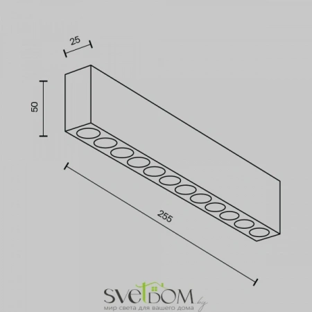 Потолочные светильники Maytoni C066CL-20W3-6K-B от Магазина Svetdom.by