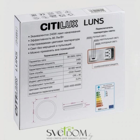 Накладные светильники CITILUX CL711020V от Магазина Svetdom.by
