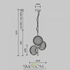 Подвесные светильники Maytoni MOD268PL-03G от Магазина Svetdom.by