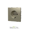 Розетки электрические с заземлением Voltum S70 VLS040103  Voltum VLS040103