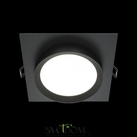 Встраиваемые светильники Maytoni DL086-GX53-SQ-B от Магазина Svetdom.by