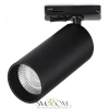 ST382.446.10.TRIAC Св-к трек. Черный LED 1*10W 4000K 900Lm Ra>90 36 IP20 DxH- 220V Однофазная трековая система ST LUCE