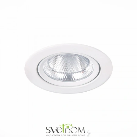 ST211.538.10.36 Св-к встр. Белый LED 1*10W 3000K 750Lm Ra80 36° IP20 D109xH65 220-240V Встраиваемые светильники ST LUCE